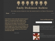 Архив Эмили Дикинсон выложили в интернет