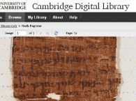 Кембридж выложил в интернет древнюю библейскую рукопись