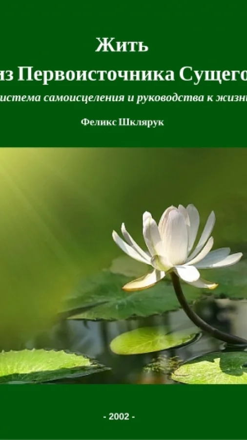 Жить из Первоисточника Сущего