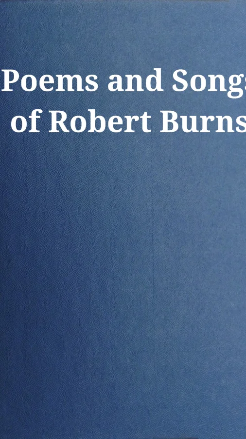 Poems and Songs of Robert Burns