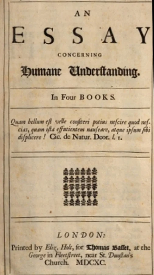 An Essay Concerning Humane Understanding, Volume 1: MDCXC, Based on the 2nd Edition, Books 1 and 2