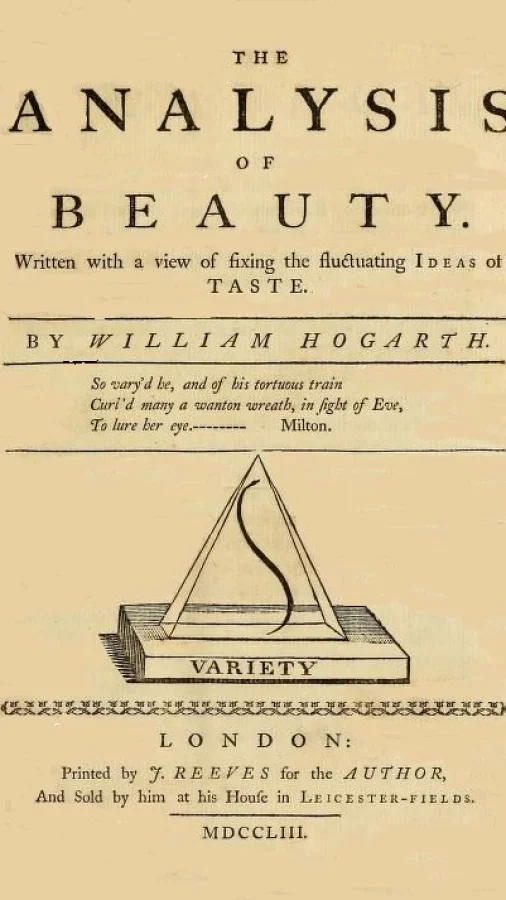 The Analysis of Beauty: Written with a view of fixing the fluctuating ideas of taste